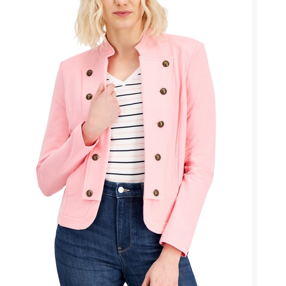 Tommy Hilfiger
Button-Front Band Jacket